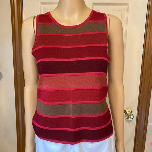 Norton McNaughton Silk blend Tank top women size PS - Picture 1 of 4